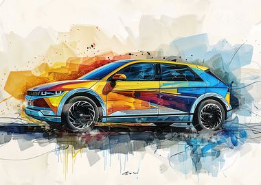 My Hyundai Ioniq 5 drawing