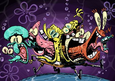 SpongeBob by Miguel Puga