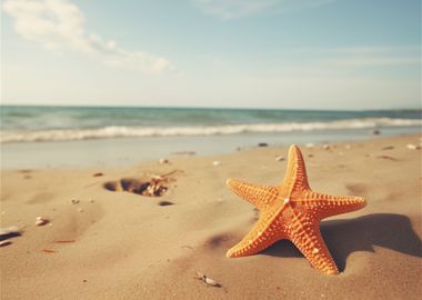 Starfish on Beach