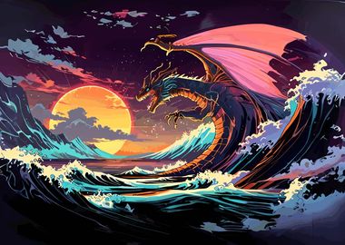 Dragon Wave Off Kanagawa