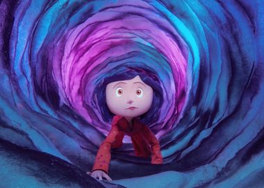 Coraline Colorful Tunnel