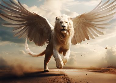 lion wings fantasy