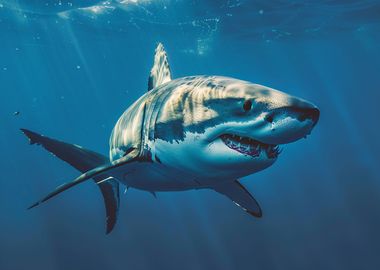 Great White Shark Ocean