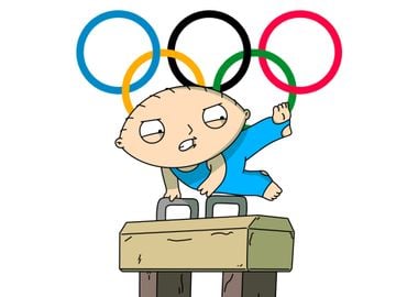 Stewie meets the Olympics