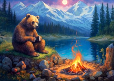 Bear x Campfire