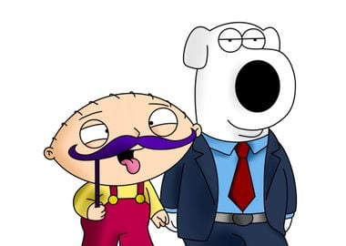 Brian and Stewie Photobox