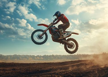 MX Jump Motocross Dirtbike