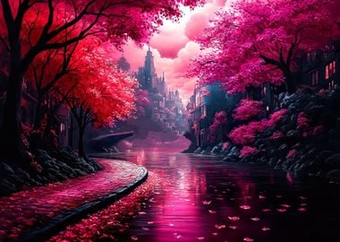 The Cherry Blossom River