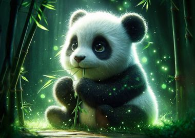 cute baby panda