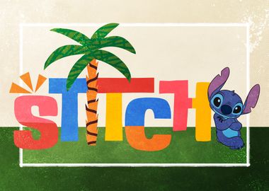 Stitch Palm Landscape