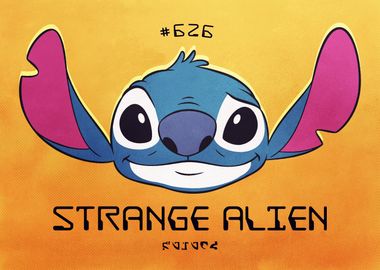 Stitch Strange Alien