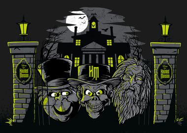 Haunted Mansion Trio