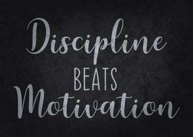 Discipline vs Motivation