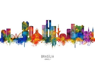 Brasilia Brazil Skyline