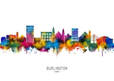 Burlington Iowa Skyline