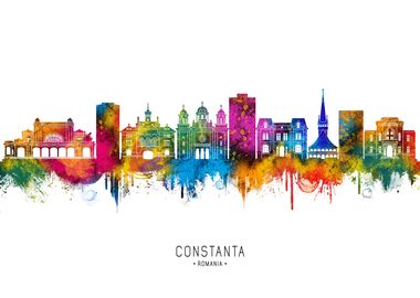 Constanta Romania Skyline