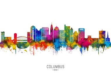 Columbus Ohio Skyline