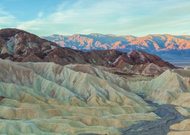 Death Valley Mountain Landscape