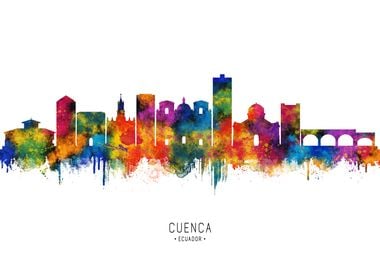 Cuenca Ecuador Skyline