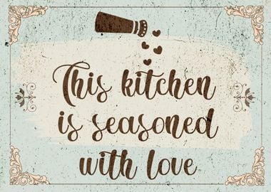 Kitchen Love Sign