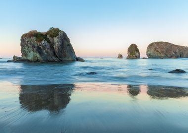 Sea Stacks at Sunrise