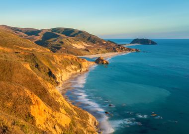 Coastal Landscape at Big Sur