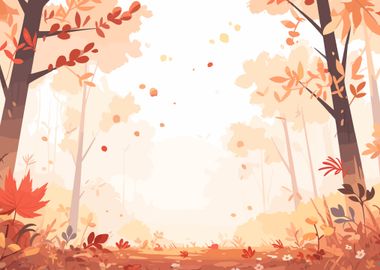 Autumn Forest Path