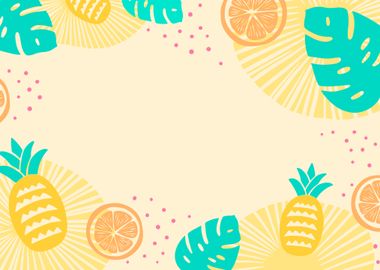 Tropical Summer Background