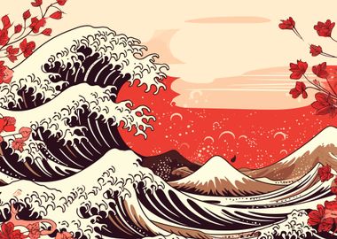 Great Wave Print