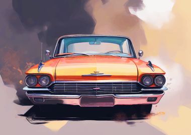 Classic Car Illustration