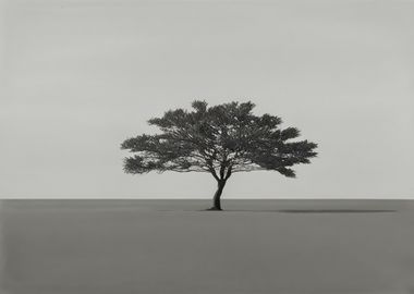 Solitary Tree in a Field