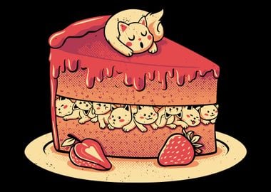 Cats in Cake