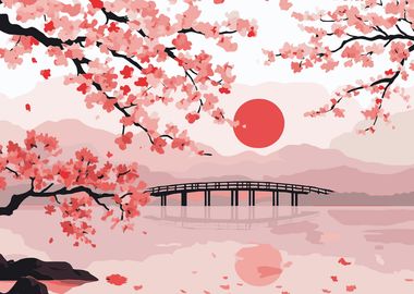 Cherry Blossom Bridge