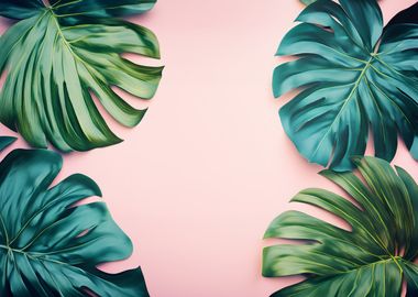 Tropical Leaf Background