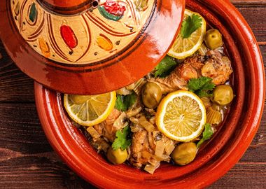 Moroccan Chicken Tagine