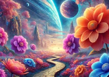 Fantasy Flower Path