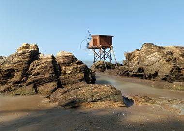 Coastal Hut on Stilts