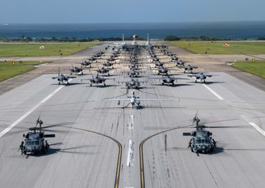 Military Aircraft Lineup