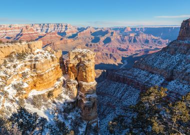 Grand Canyon Winter View