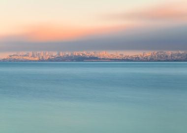 San Francisco Skyline at Sunset