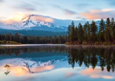 Mountain Lake Reflection