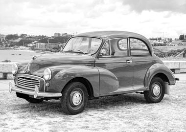 Classic Morris Minor Car