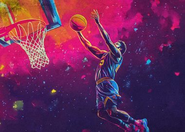 Basketball Dunk Artwork