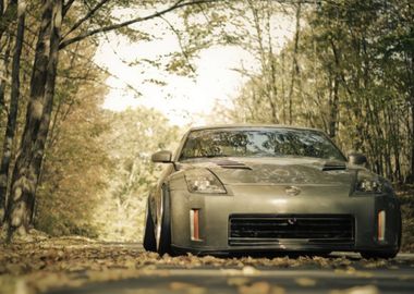 Nissan 350Z in Forest