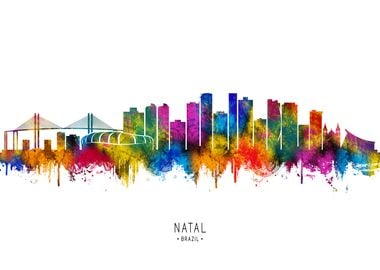 Natal Brazil Skyline