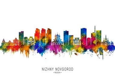 Nizhny Novgorod Skyline