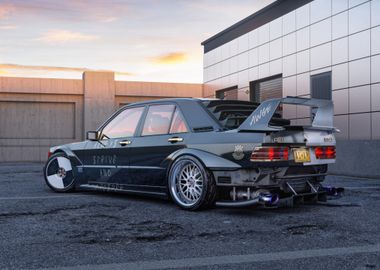 Modified Mercedes-Benz 190E