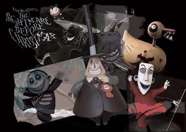 Nightmare Group Collage