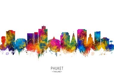 Phuket Thailand Skyline