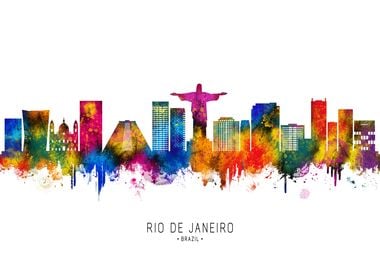 Rio de Janeiro Skyline